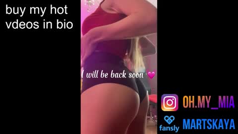 Snapshot of mia4sin chatting on March 24, 7:46 am Mia Martskaya online show from March 24, 7:46 am