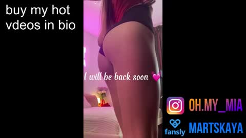 Snapshot of mia4sin chatting on March 26, 8:20 am Mia Martskaya online show from March 26, 8:20 am