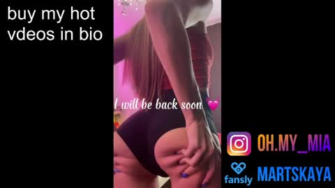 Snapshot of mia4sin chatting on April 21, 7:47 am Mia Martskaya online show from April 21, 7:47 am