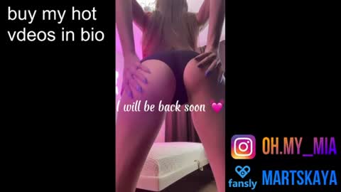 Snapshot of mia4sin chatting on June 18, 12:31 pm Mia Martskaya online show from June 18, 12:31 pm