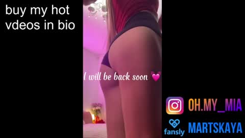 Snapshot of mia4sin chatting on June 24, 11:53 am Mia Martskaya online show from June 24, 11:53 am