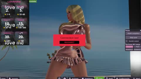 Mia online show from November 18, 8:57 pm