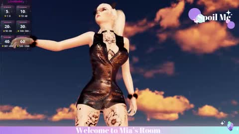 Mia online show from February 19, 6:37 pm