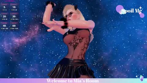 Mia online show from February 21, 6:53 pm