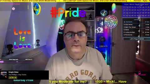 Professional Moderator  Mick Mickey online show from May 9, 5:07 pm