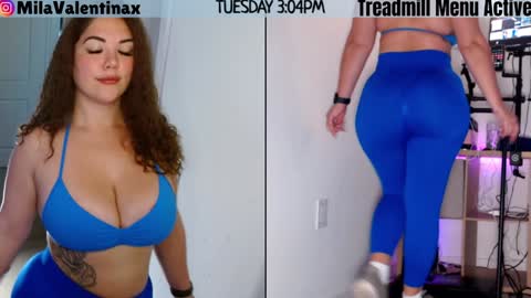 Snapshot of milavalentinax chatting on February 17, 8:04 pm Mila Valentina online show from February 17, 8:04 pm