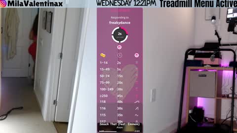 Snapshot of milavalentinax chatting on March 4, 5:19 pm Mila Valentina online show from March 4, 5:19 pm