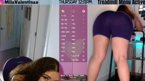 Snapshot of milavalentinax chatting on March 5, 5:31 pm Mila Valentina online show from March 5, 5:31 pm