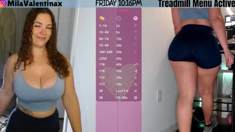 Snapshot of milavalentinax chatting on April 11, 2:16 am Mila Valentina online show from April 11, 2:16 am