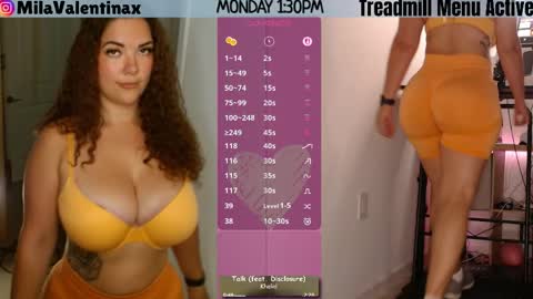 Snapshot of milavalentinax chatting on May 18, 5:30 pm Mila Valentina online show from May 18, 5:30 pm