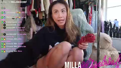 Milla Mischief online show from June 13, 12:08 am