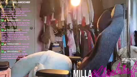 Milla Mischief online show from June 17, 7:59 pm