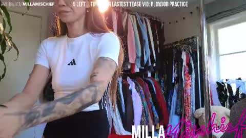 Milla Mischief online show from July 27, 3:13 am