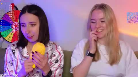 MilaBlack and  StacyBlonde Today unboxing Lovens OMG online show from March 4, 9:21 pm