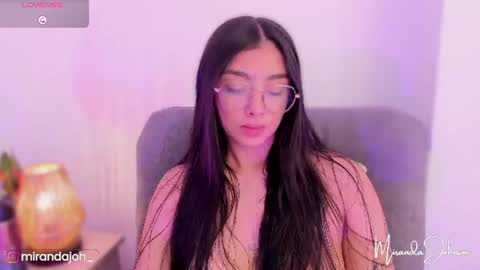 Snapshot of mirandajohnson_ chatting on June 29, 1:22 pm Miranda online show from June 29, 1:22 pm