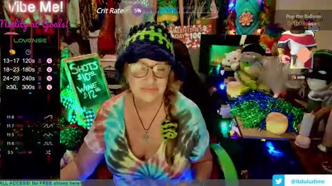 Snapshot of miss_tulsa chatting on February 1, 12:40 am Tulsa Mae aka Mz. Pahkah online show from February 1, 12:40 am