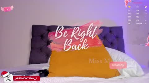 Snapshot of missmontana1 chatting on December 18, 5:48 am Carla online show from December 18, 5:48 am