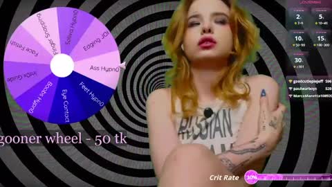 Snapshot of missslola chatting on April 19, 6:10 pm Misss Lola Angel online show from April 19, 6:10 pm