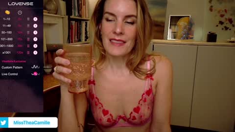 Snapshot of misstheacamille chatting on February 26, 1:21 am MissThea online show from February 26, 1:21 am