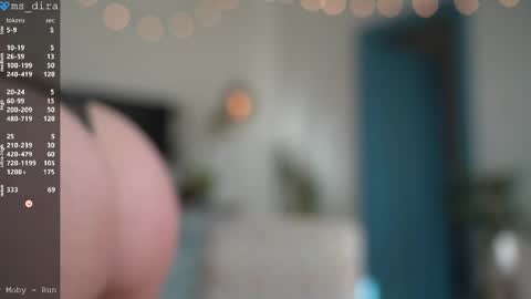 Snapshot of ms_dira chatting on April 25, 1:41 pm dira and the riru tribe online show from April 25, 1:41 pm