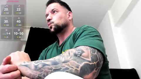 MuscleMonster31 online show from February 10, 2:15 am