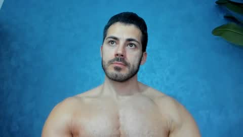 Snapshot of muscularmaster chatting on April 3, 8:51 pm muscularmaster onlyfans online show from April 3, 8:51 pm