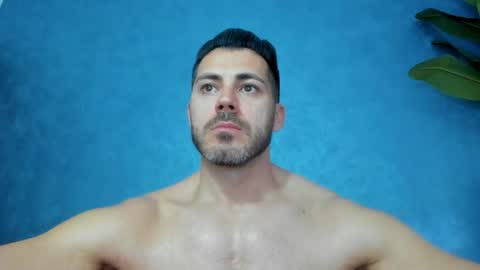 Snapshot of muscularmaster chatting on April 16, 9:04 pm muscularmaster onlyfans online show from April 16, 9:04 pm