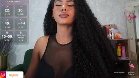 Snapshot of naomixjones1 chatting on February 28, 10:00 pm Naomi online show from February 28, 10:00 pm