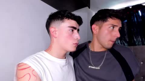 Snapshot of naughtysalomon chatting on March 15, 9:32 pm Salomon and Andy online show from March 15, 9:32 pm