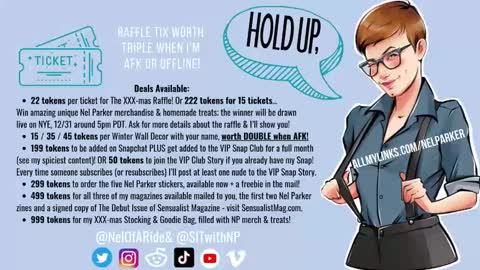 Snapshot of nelparker chatting on January 12, 3:28 am Nel Parker online show from January 12, 3:28 am