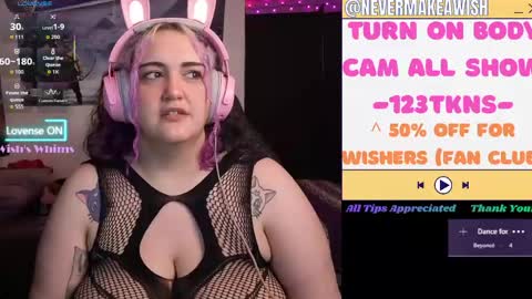 Wishs Playground online show from May 19, 9:26 am