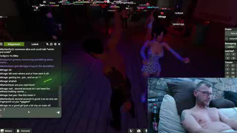 Snapshot of nighthawk28 chatting on March 11, 7:31 pm MikeVanDyck online show from March 11, 7:31 pm