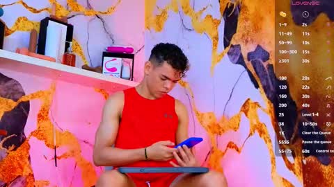 Snapshot of nijinsky_latinboy chatting on October 12, 11:09 am Nijinsky online show from October 12, 11:09 am