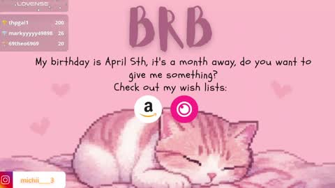 Nina myers online show from April 3, 1:58 am