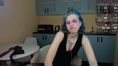 Snapshot of noellegothicshadow chatting on January 17, 5:56 am Elly online show from January 17, 5:56 am