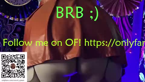 occvlt qveen online show from December 13, 4:22 am