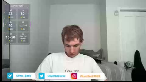 Snapshot of oliver_beck chatting on September 11, 7:47 pm Oliver Beck online show from September 11, 7:47 pm
