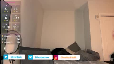 Oliver Beck online show from February 19, 4:19 am