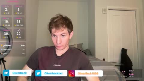 Oliver Beck online show from March 26, 8:03 pm