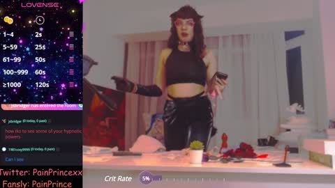 Snapshot of pain_prince chatting on January 21, 5:51 pm Pain Prince online show from January 21, 5:51 pm