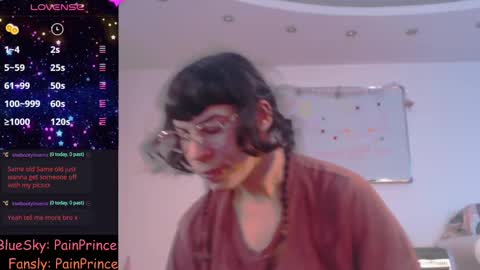 Snapshot of pain_prince chatting on February 13, 2:42 pm Pain Prince online show from February 13, 2:42 pm