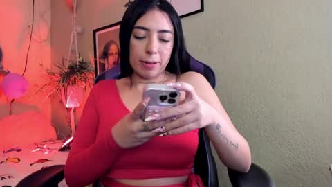 Snapshot of pandorart chatting on April 2, 1:25 am Ana Laura online show from April 2, 1:25 am