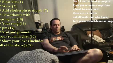 Chris online show from April 7, 2:23 am