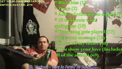 Chris online show from May 14, 10:38 pm