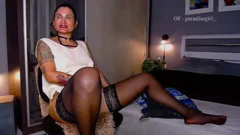 My alter ego Betinna Flowers - a tattooed Miss  -   Are you missing me come in here  -  online show from December 29, 1:13 am