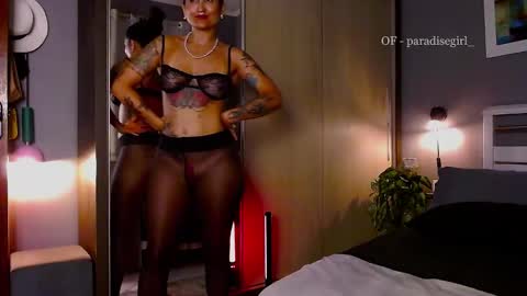 My alter ego Betinna Flowers - a tattooed Miss  -   Are you missing me come in here  -  online show from February 9, 11:25 pm
