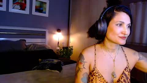 My alter ego Betinna Flowers - a tattooed Miss  -   Are you missing me come in here  -  online show from February 26, 9:48 pm