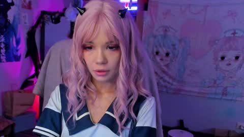 Snapshot of pastel_neko chatting on January 25, 12:38 am Miss Neko online show from January 25, 12:38 am