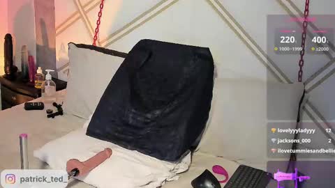 Snapshot of patrickted chatting on February 22, 11:03 pm patrick ted online show from February 22, 11:03 pm