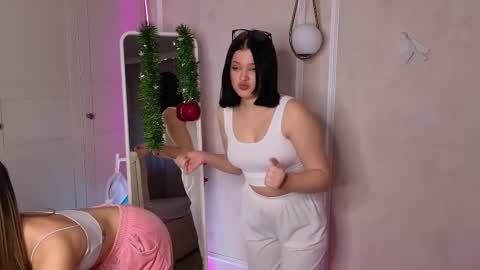 Lora black  and Lili blonde welcome you here online show from December 21, 7:56 am